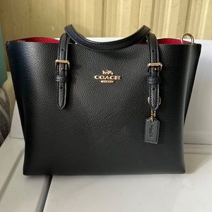 Coach mini tote crossbody bag